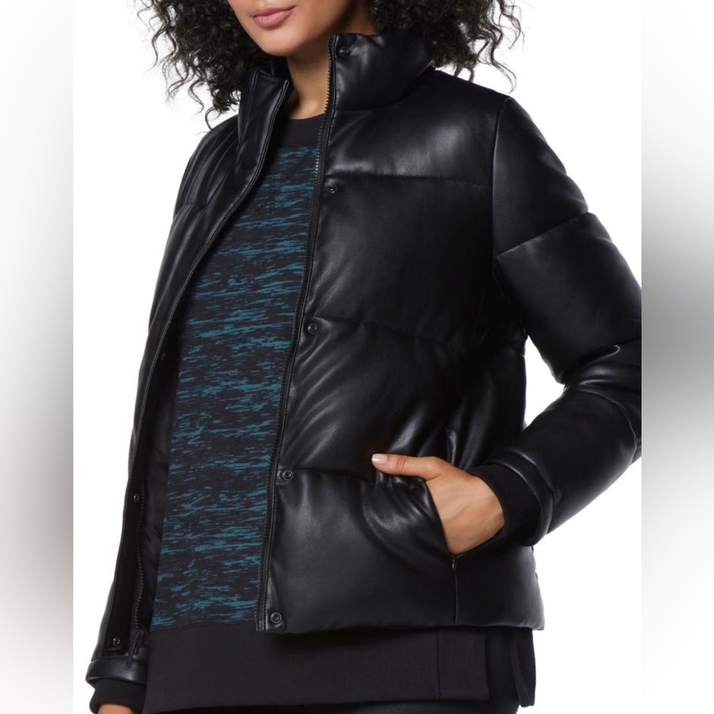 Marc New York Faux Leather Puffer